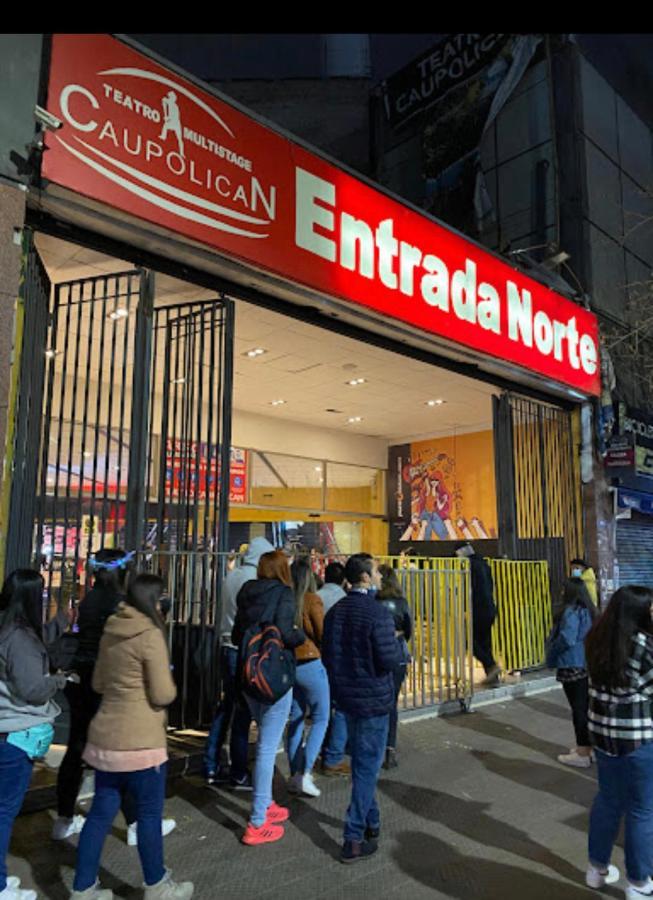 Apartamento En Santiago Centro Cerca De Movistar Arena, Caupolican المظهر الخارجي الصورة