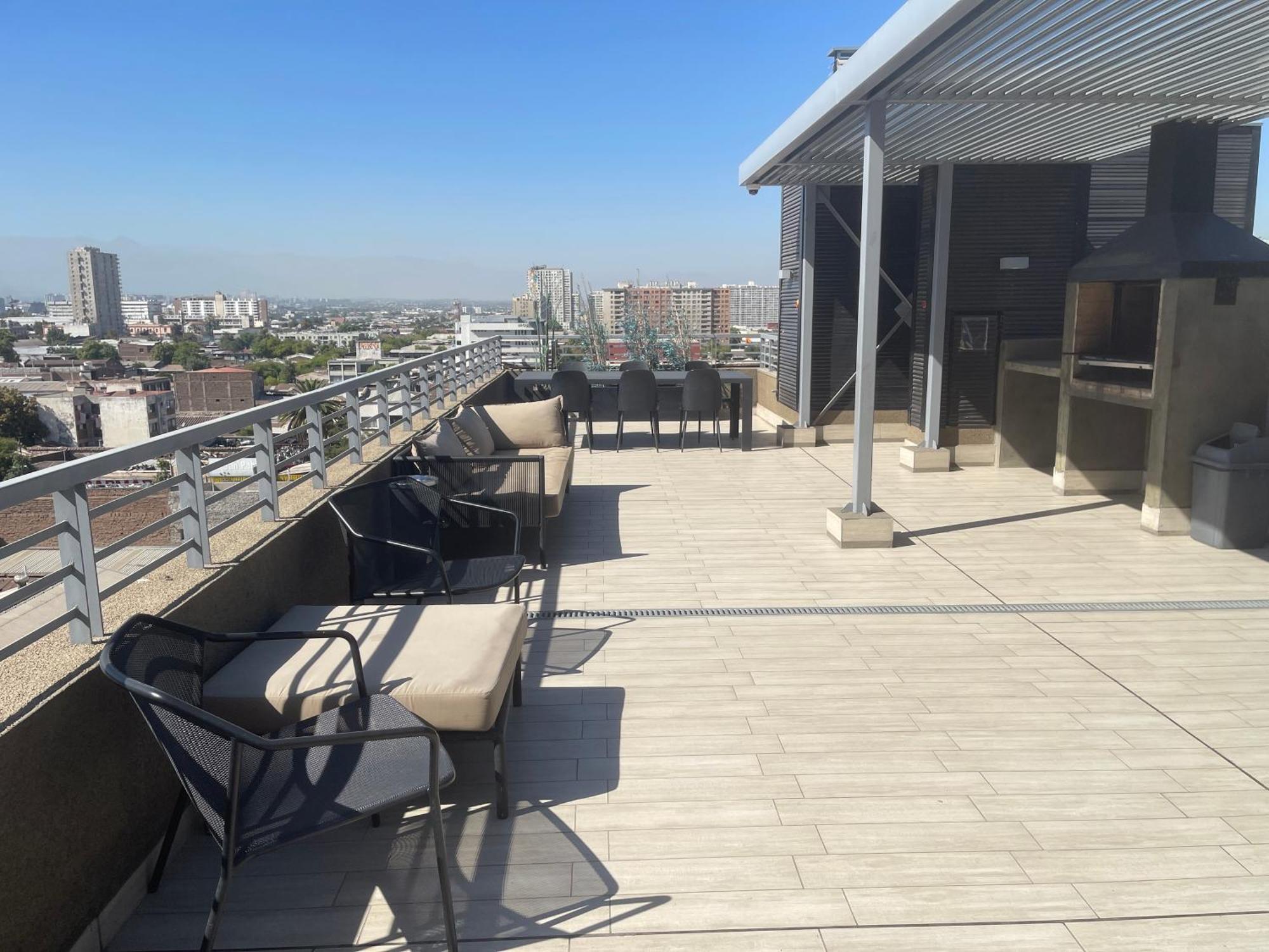 Apartamento En Santiago Centro Cerca De Movistar Arena, Caupolican المظهر الخارجي الصورة
