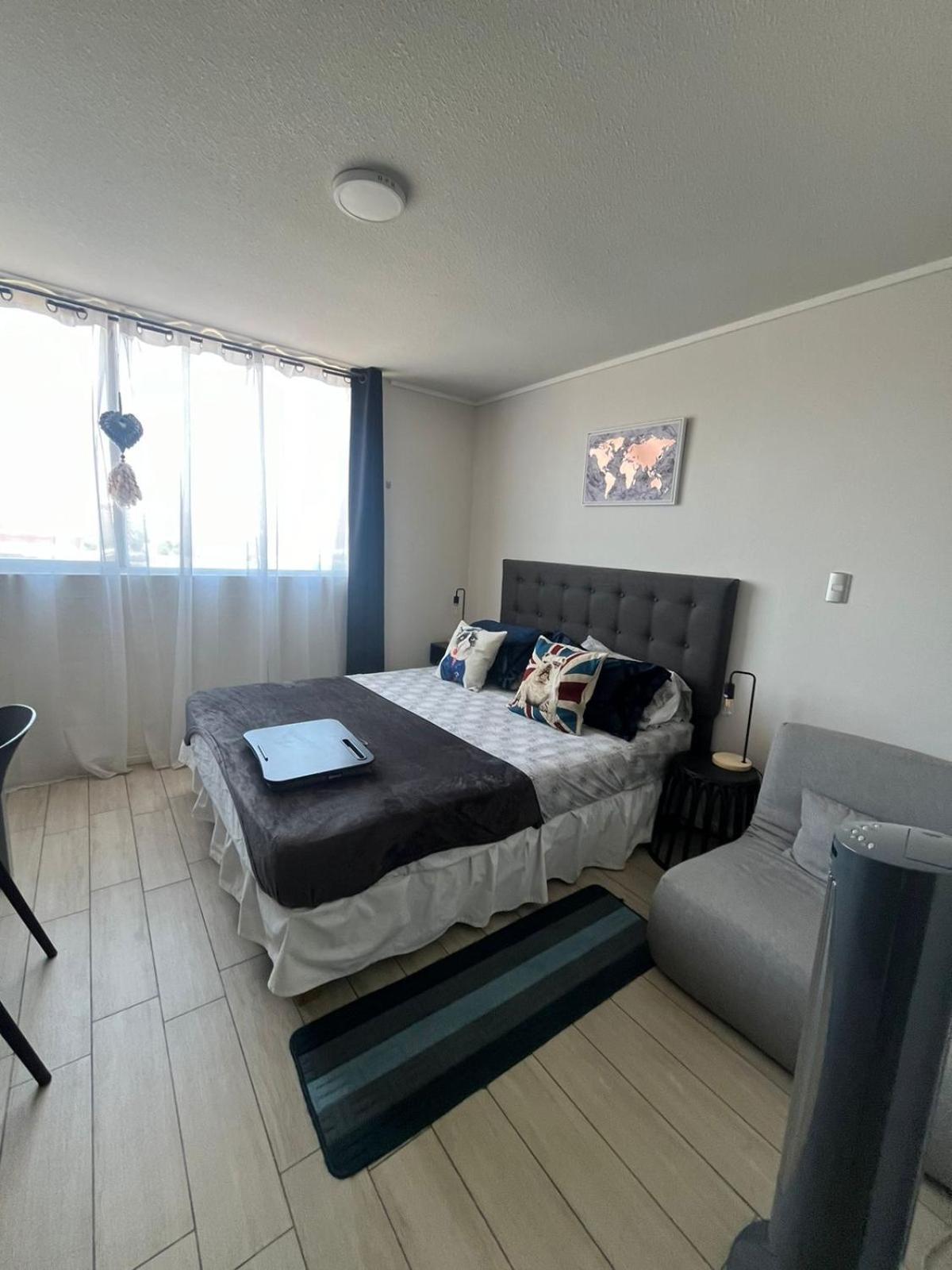Apartamento En Santiago Centro Cerca De Movistar Arena, Caupolican المظهر الخارجي الصورة